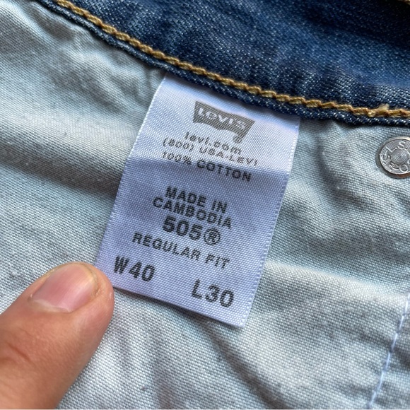 Levis 505 Baggy Jeans Vintage - Picture 10 of 10